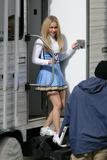 Hayden Panettiere in cheerleader's outfit