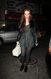 Lindsay Lohan leaving Kobe Club with sister Ali, NYC