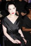 Dita von Teese - Christian Dior Fashion show during Paris Fashion Week Spring-Summer 2008 in Paris