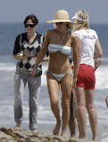 Jenny McCarthy in Bikini on the Beach in Malibu